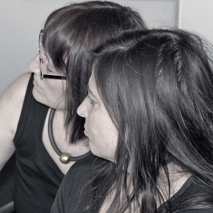 Claudia Welter-Schoensee (Förderverein der Gottlieb-Daimler-Schule, Sindelfingen) und Jutta-Herden (Jutta Herden Kommunikationsdesign, Stuttgart).