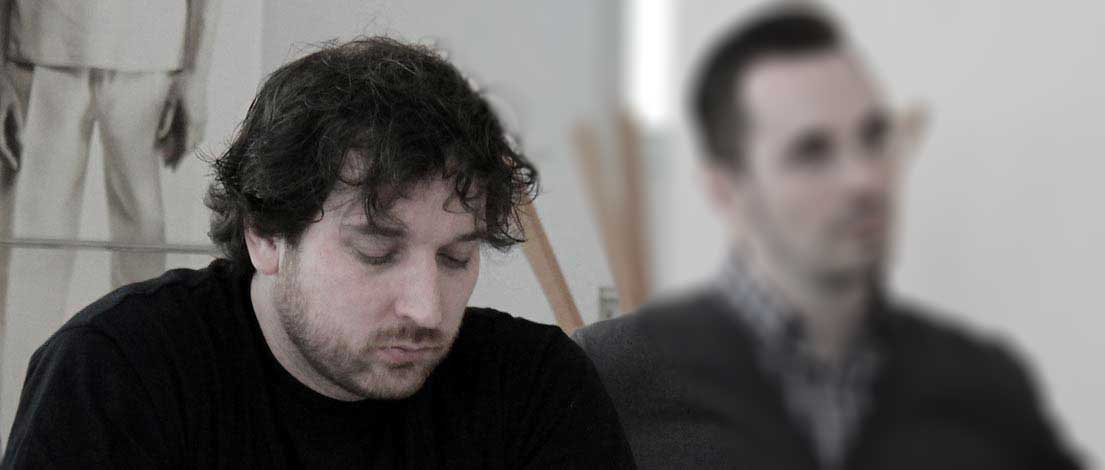 Cornelius Hofmann (HUK-COBURG, Coburg) und Florian Seybold (Agentur triebwerk GmbH, Nürnberg).