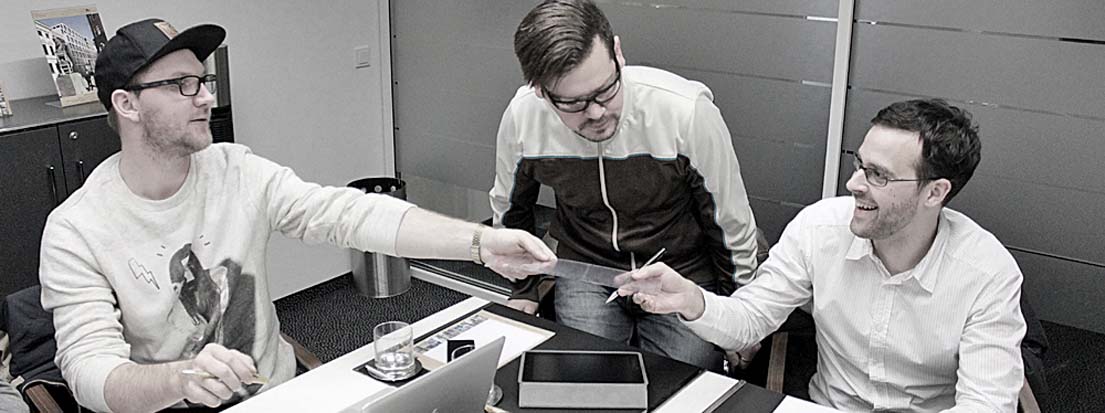 Fabian Liehret und Nando Dietz, nandodesign GmbH, Nürnberg.