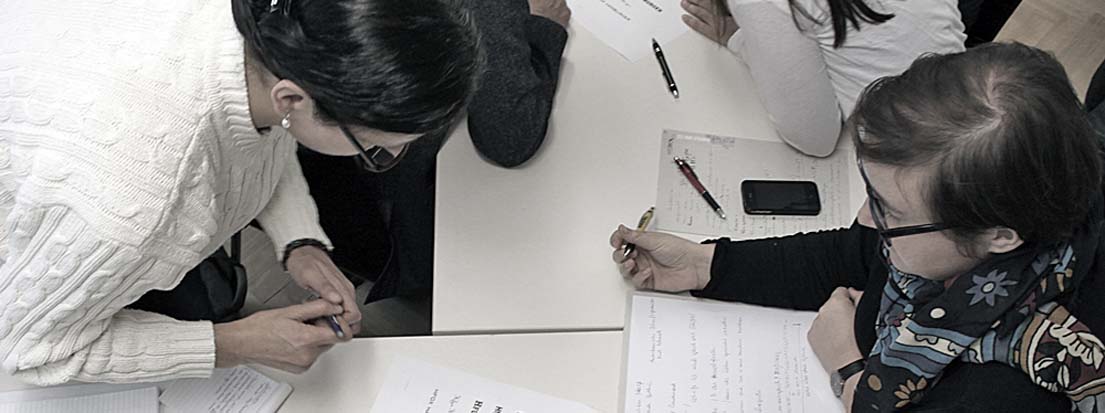 Marcela Malek, Designerin, Wien, und Bianca Stipsits, RABOLD UND CO., Wien.