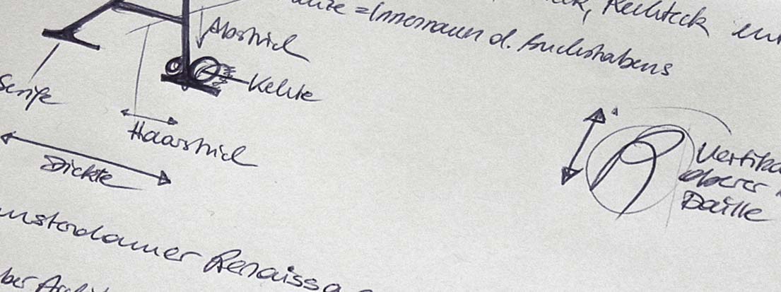 Notizen zum Seminar Typografie im Grafik- und Kommunikationsdesign in Wien.