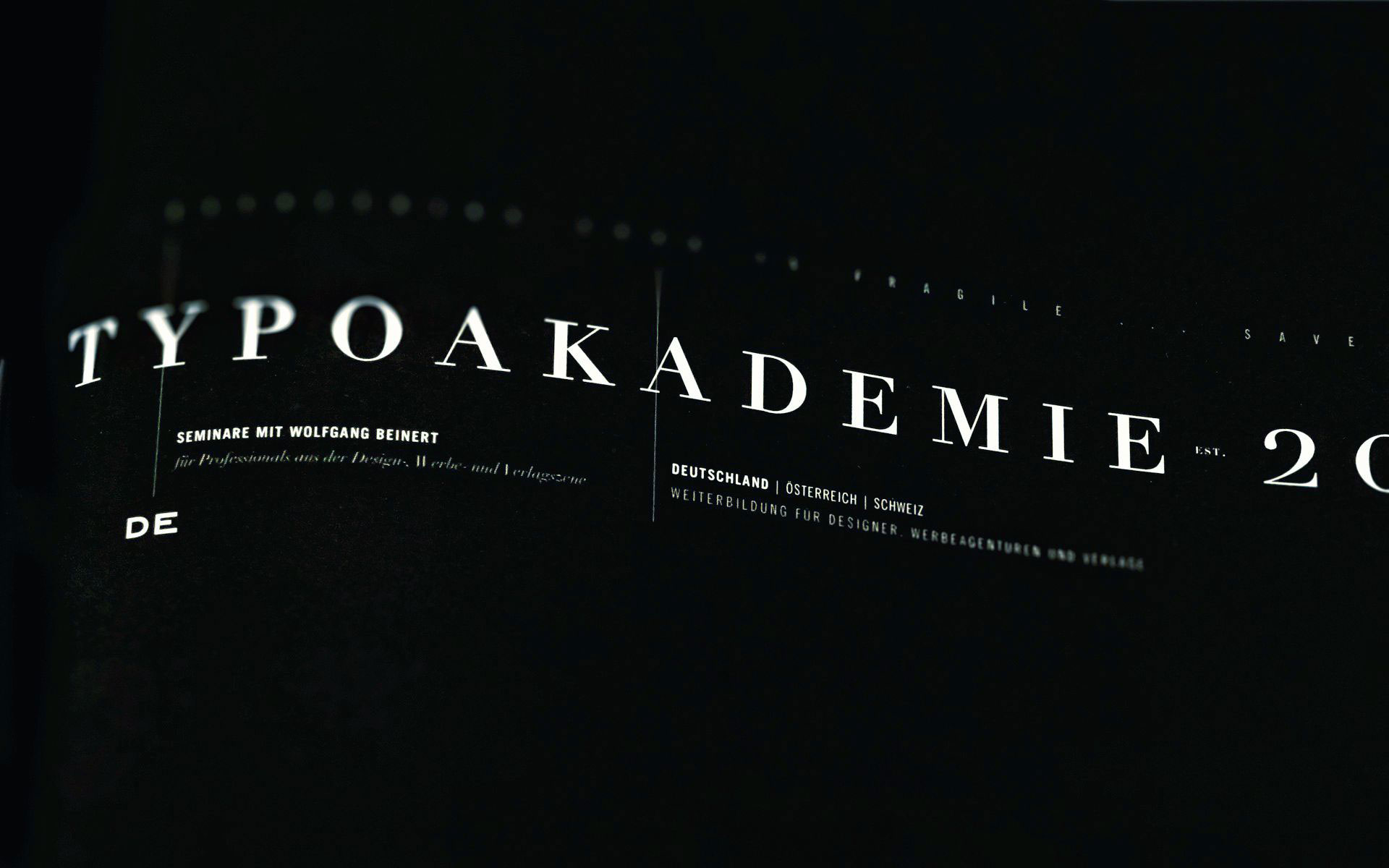 Typoakademie.de | Seminare für Professionals aus der Design-, Werbe- und Verlagszene.