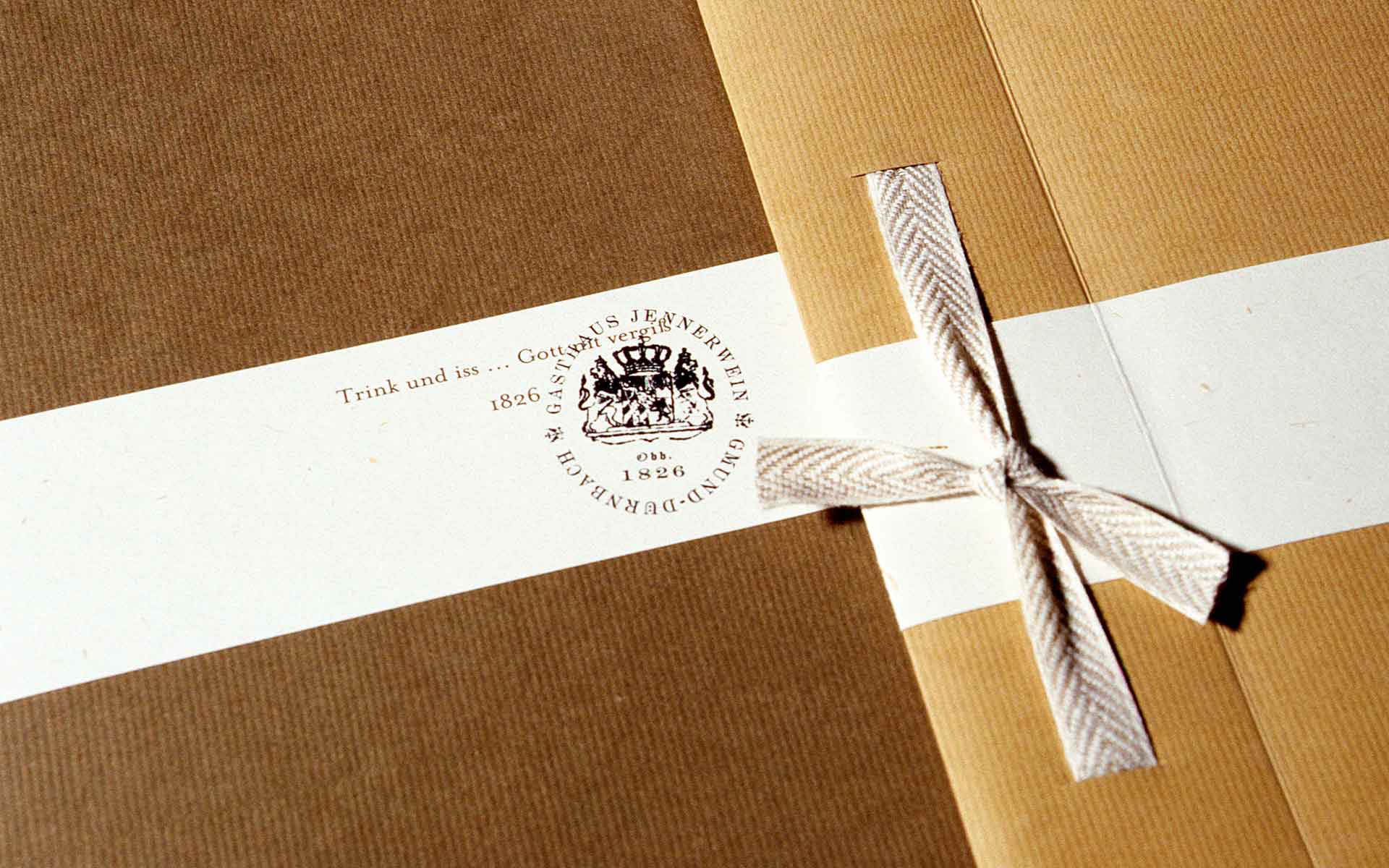 Corporate Design für Gmund Papier, Tegernsee bei München, Bayern. Design: Wolfgang Beinert, Berlin.