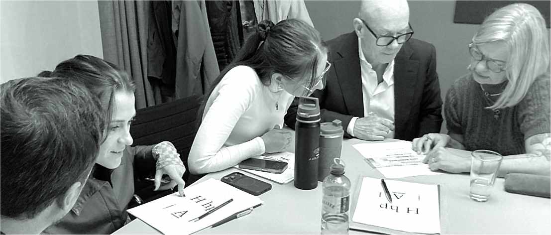 Foto Nr. 8 aus einem Typografie-Seminar im September 2026