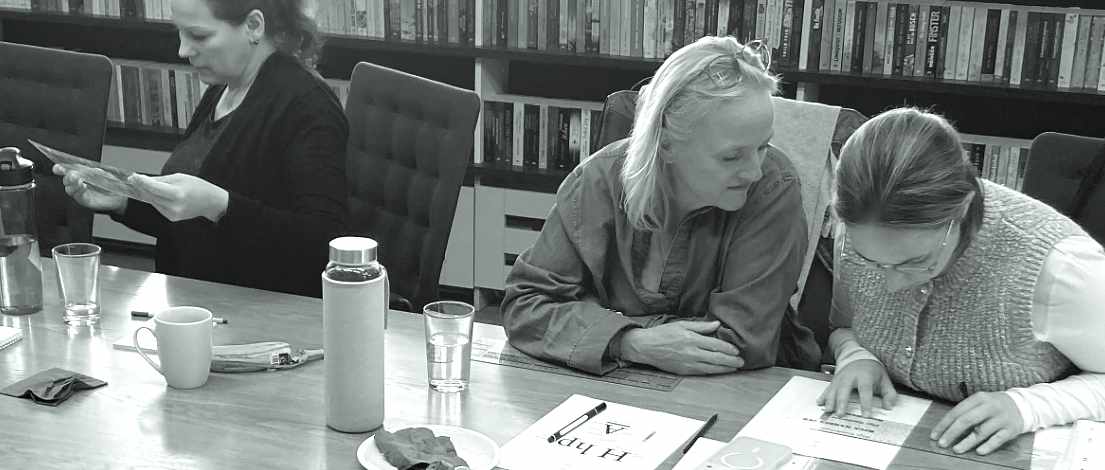 Foto Nr. 15 aus einem Typografie-Seminar im September 2026